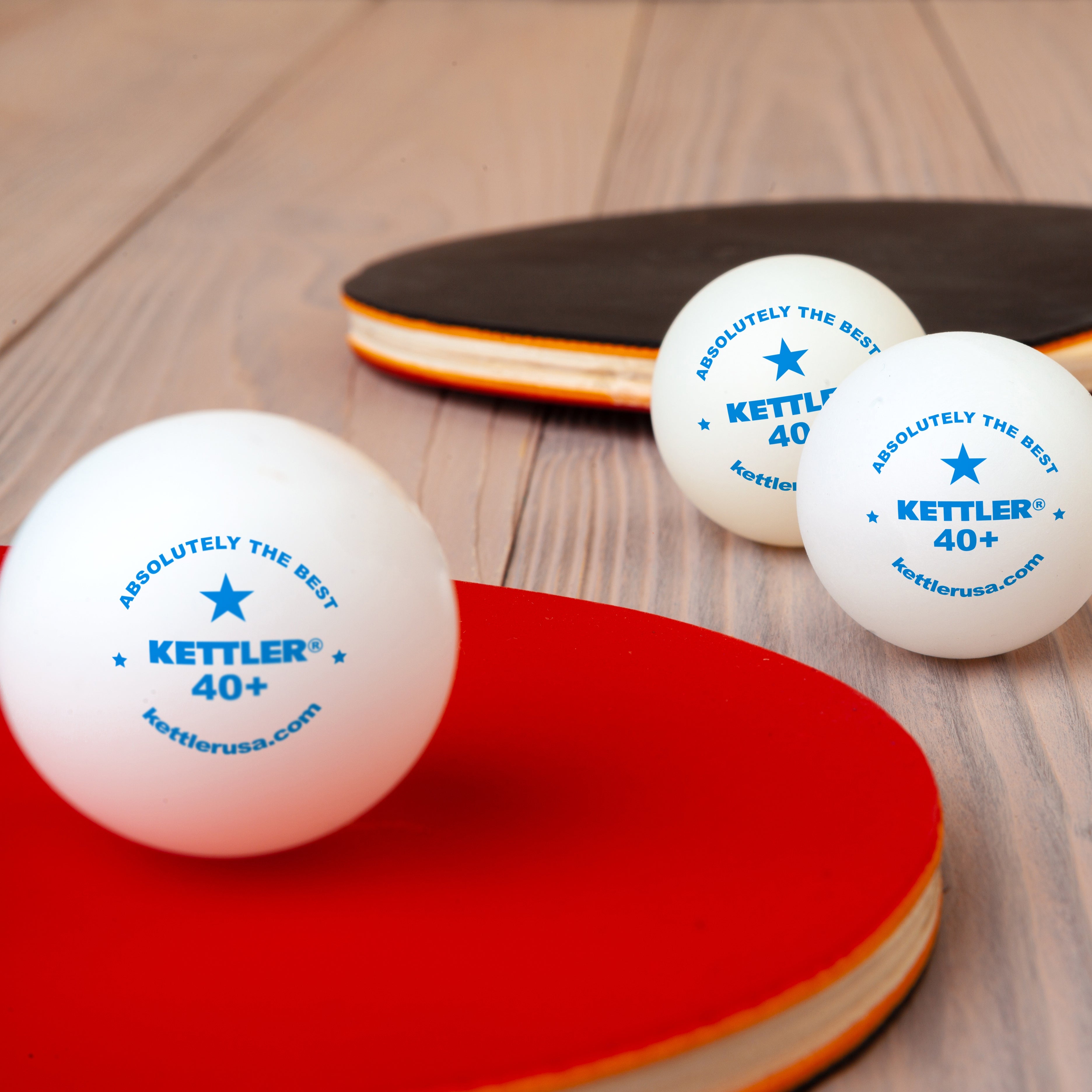 KETTLER Set de raquettes de ping-pong Match