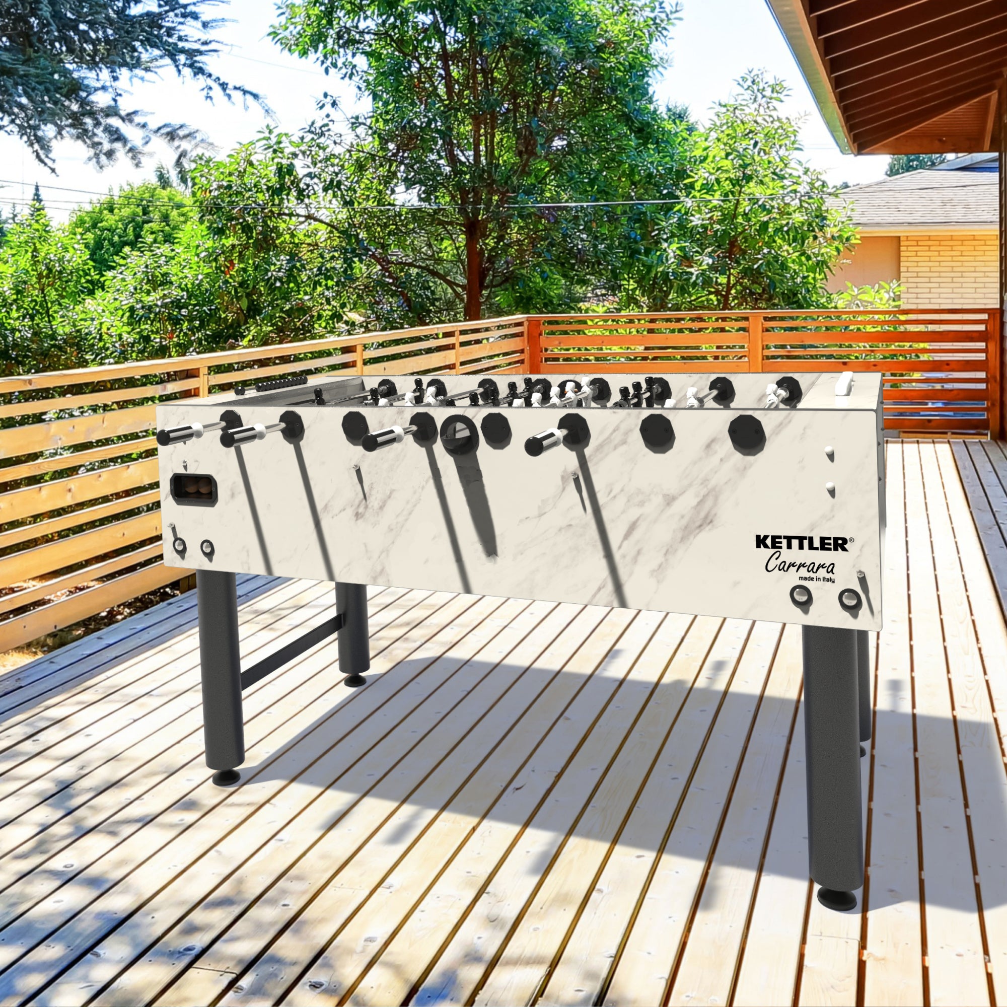 KETTLER Carrara Outdoor Foosball Table *Available by Pre-Order Only*