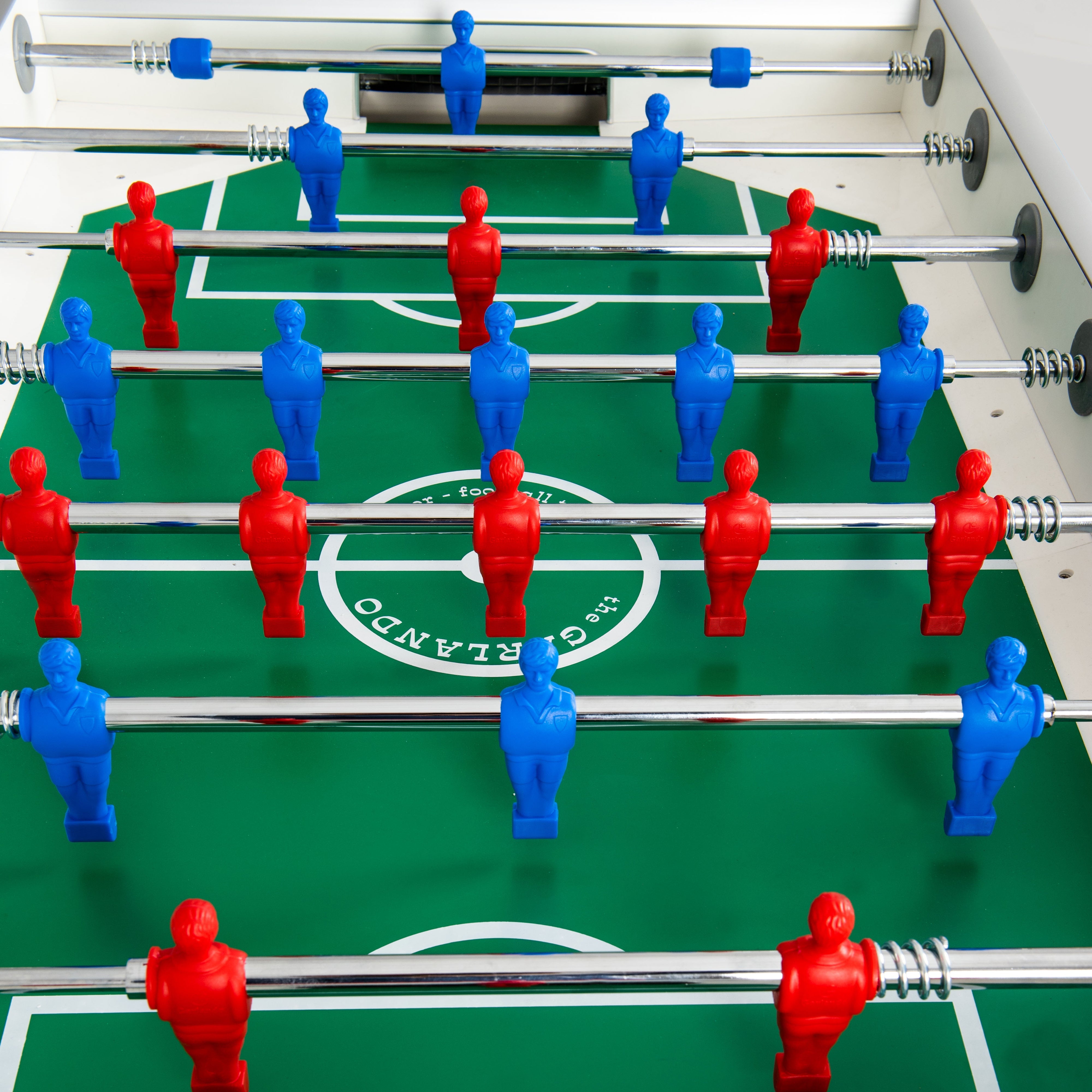 The GARLANDO G-500 OUTDOOR is weatherproof so you can bring all the great foosball fun outside. It is perfect for those who love the game but do not have enough free space for an indoor table. 